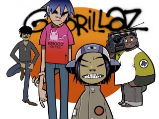 gorillaz, group, art wallpaper