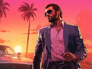 Grand Theft Auto 6 Sunset wallpaper