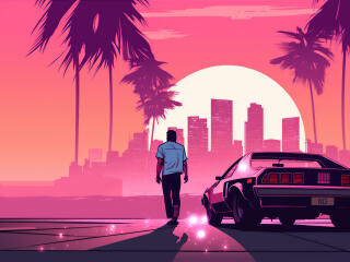 Grand Theft Auto VI BG wallpaper