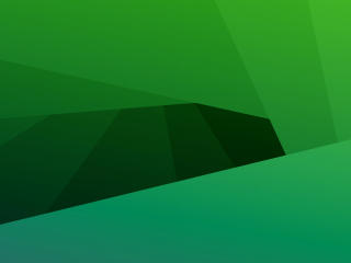 Green Facets Abstract wallpaper
