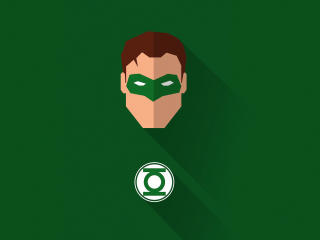Green Lantern Minimal wallpaper