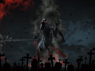 Grim Reaper Artwork wallpaper
