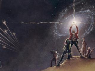 Guardians Of The Galaxy HD Movie Poster wallpaper