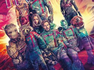 Guardians of the Galaxy Vol 3 IMAX Poster wallpaper