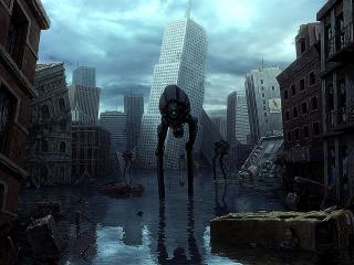 Half Life Game City Wallpaper