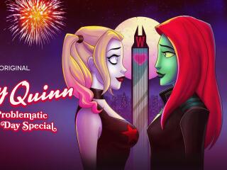 Harley Quinn A Very problematic valentine's day special Wallpaper