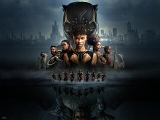 HD Black Panther Wakanda Forever Poster wallpaper