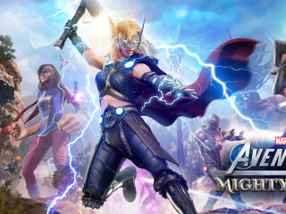 HD Marvels Avengers Jane Thor Comic Cover wallpaper