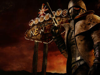 HD Welcome to New Vegas wallpaper