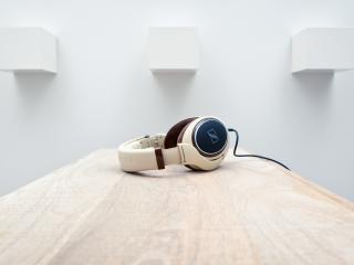 headphones,  table, sennheiser hd 598 wallpaper