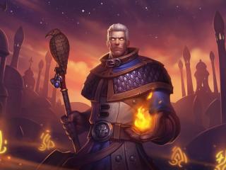 hearthstone, khadgar, mage wallpaper