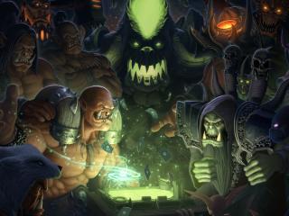 hearthstone, warlords of draenor, wow Wallpaper