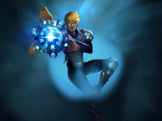 heroes of newerth, genos, cyborg flux wallpaper