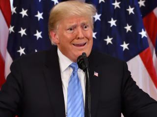 Hilarious Donald Trump Facial Expression wallpaper