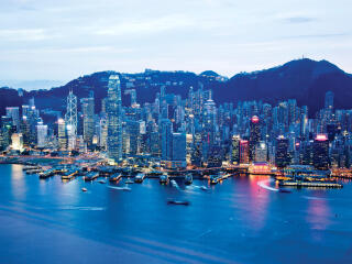 Hong Kong Cityscape 2023 wallpaper
