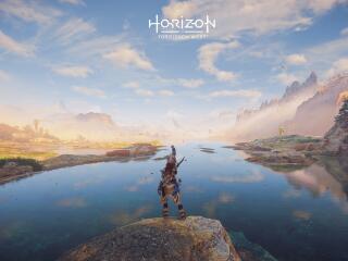 Horizon Forbidden West Digital Gaming Poster Wallpaper