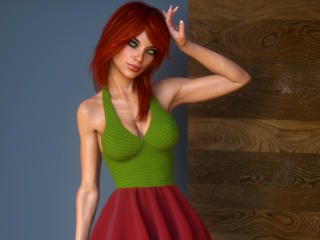 Hot Women 3D CGI wallpaper