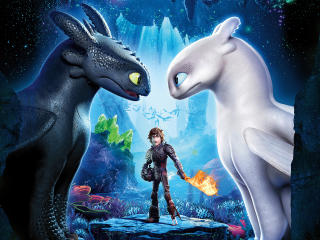 How to Train Your Dragon The Hidden World 2019 Movie Poster wallpaper