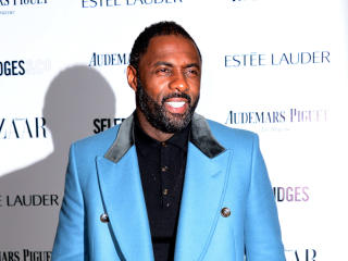 Idris Elba Sky Blue Suit Images wallpaper
