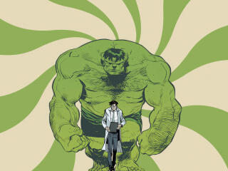 Incredible Doctor Hulk wallpaper