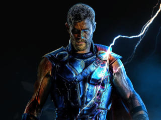 Infinity War Thor Digital Art wallpaper