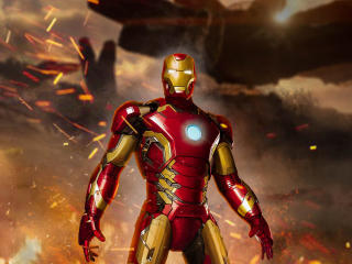 Iron Man Digital Fan Art Wallpaper