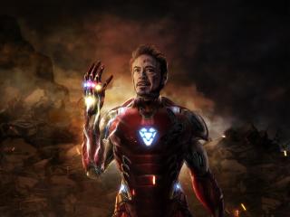 Iron Man Last Scene in Avengers Endgame wallpaper