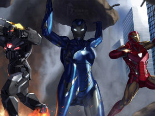 Iron Man Team wallpaper