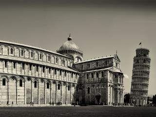 italy, pisa, leaning tower wallpaper