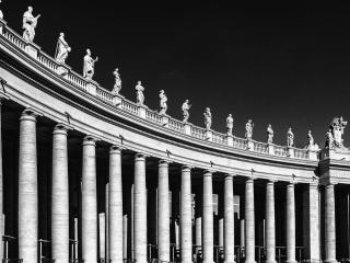 italy, rome, st peters square Wallpaper