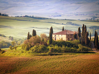 italy, tuscany, summer wallpaper