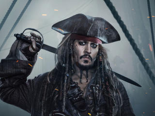 Jack Sparrow In Pirates Of The Caribbean Dead Men Tell No Tales wallpaper