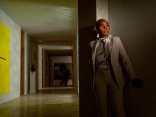Janelle Monáe in Glass Onion: A Knives Out Mystery wallpaper
