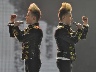 jedward, blondes, costumes Wallpaper