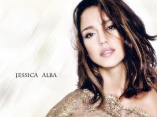 Jessica Alba New Poster Look wallpaper
