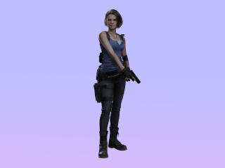 Jill Valentine Resident Evil 3 Remake 4K wallpaper