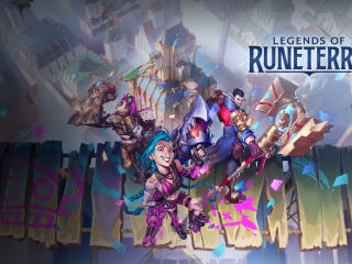 Jinx and Vi Legends Of Runeterra HD wallpaper