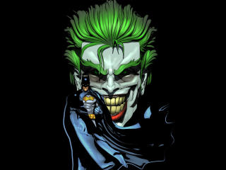 Joker and Batman DC Comic wallpaper