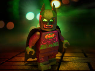 Joker in Batsuit Lego Movie wallpaper