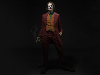 Joker Smoking 4K Portrait wallpaper