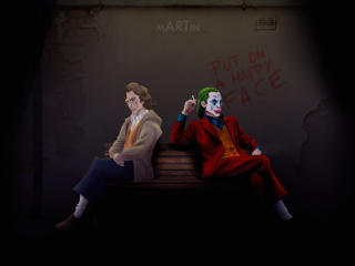Joker Transformation wallpaper