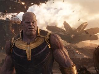 Josh Brolin As Thanos In Infinity War wallpaper