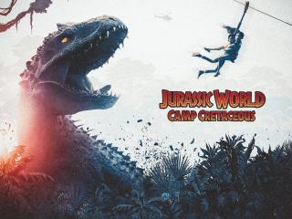 Jurassic World Camp Cretaceous Fan Poster wallpaper