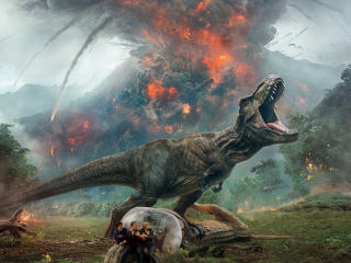 Jurassic World Fallen Kingdom 2018 Movie Poster wallpaper