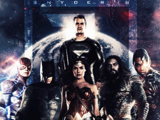 Justice League Synder HBO Fan Poster wallpaper