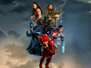 Justice League Team Poster wallpaper