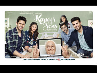 Kapoor And Sons Movie Poster wallpaper
