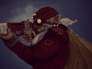 kardel sharpeye, sniper, dota 2 Wallpaper