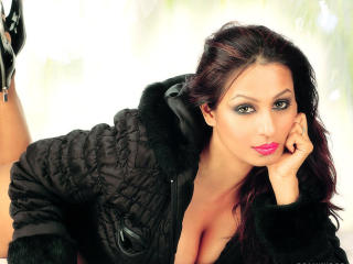 Kashmira Shah New Hot Cleavage Images wallpaper