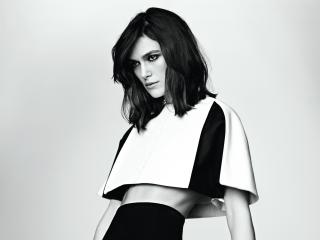 Keira Knightley Black And White Images wallpaper